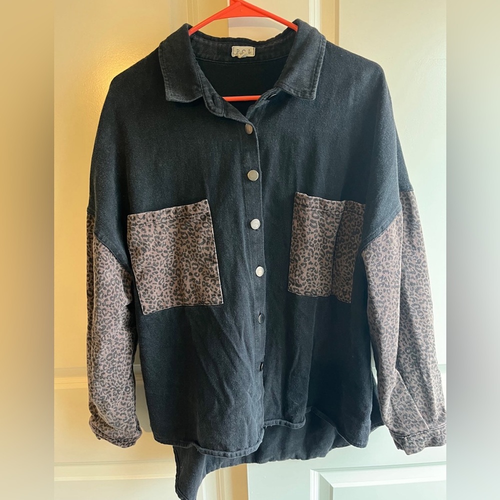 POL Button Down Jacket